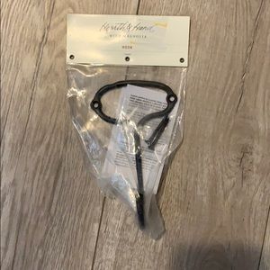 Hearth and hand matte black hook